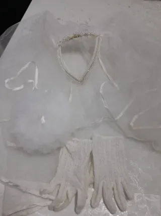 Abito da comunione bianco