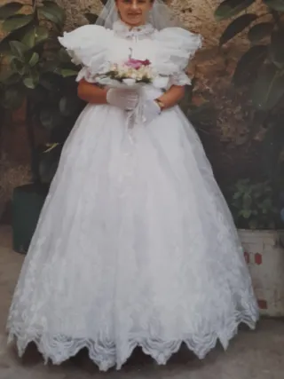 Abito da comunione bianco