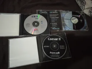 Pack Juegos PC: FIFA 98, Caesar II, PC Fútbol 7