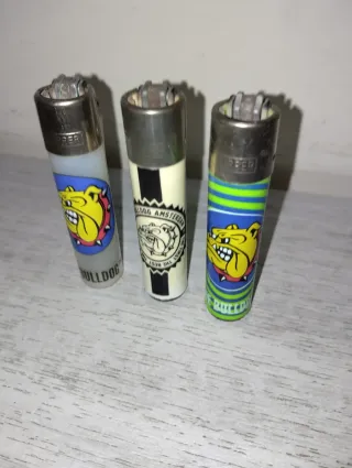 3 accendini Clipper Bulldog Amsterdam