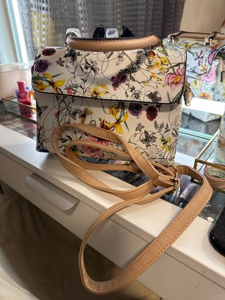 Bolso Cartera Multicolor con Flores