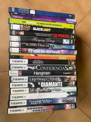 Lote 150 DVDs Películas Varias. Escucho ofertas.