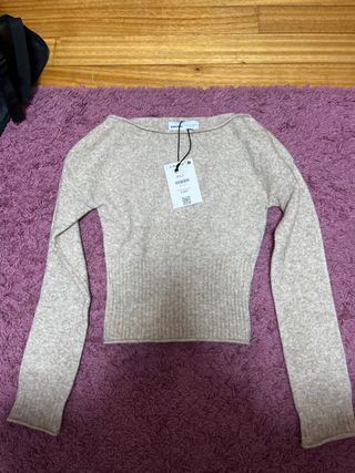 Jersey Bershka Beige Talla XS