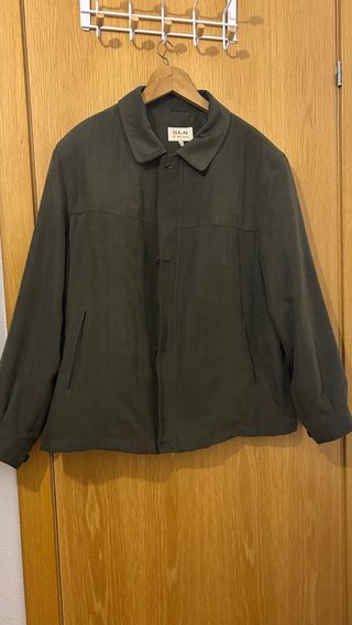 Abrigo Caballero SLN Talla 60 Verde Oliva