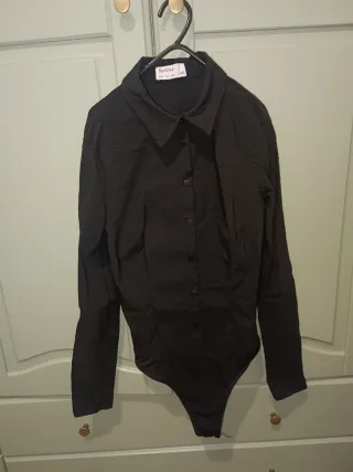 Body Bershka Negro Talla S