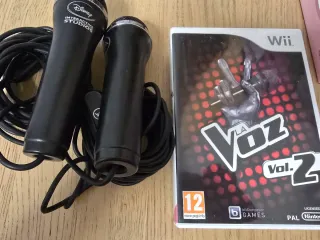 La Voz 2 Wii + Micrófonos Disney