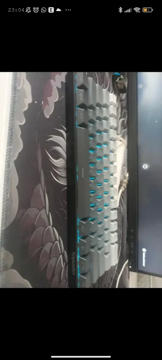 Teclado Mecánico Snpurdiri Switches Azules