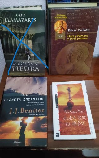 Lote de 7 libros - Clásicos, aventuras y novela