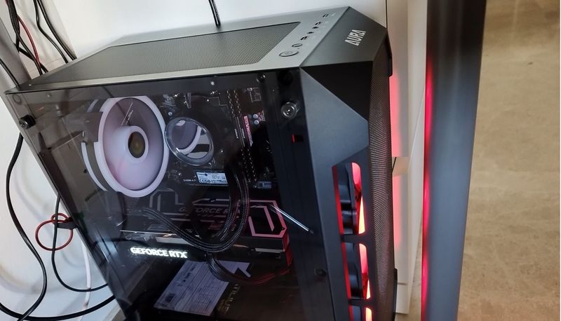 PC Gaming COOLPC Gamer Ryzen 5 5500 4060 8GB 1 tb afbeelding 2
