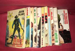 13 NOVELAS PEQUEÑAS OESTE Y ESPIAS DEL 1970 A 1979