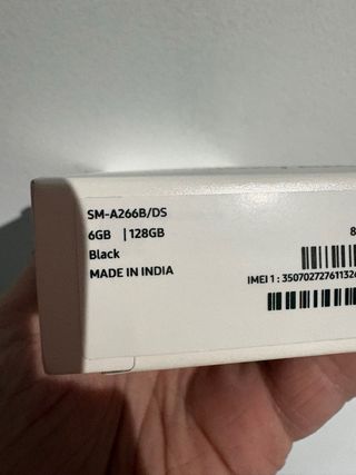 Samsung Galaxy A26 5G Negro