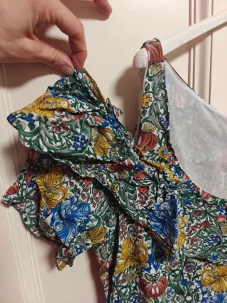 Vestido estampado floral