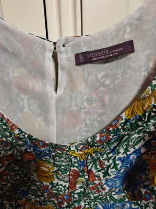 Vestido estampado floral