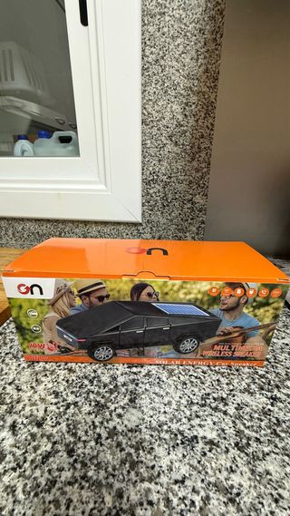 Altavoz Bluetooth Naranja y Negro