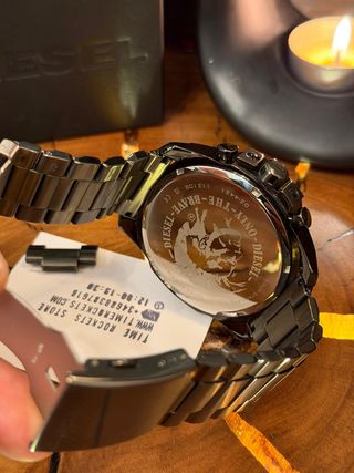 Reloj Diesel DZ4421 Negro y Plateado