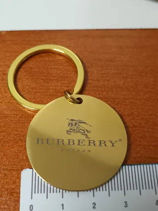 Llavero Burberrys Logo Antiguo