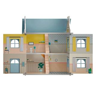 Casa de muñecas de madera