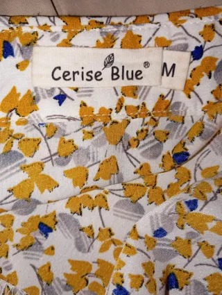 Camisa Cerise Blue Estampada Talla M