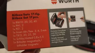 Set de puntas BITBOX 17 piezas