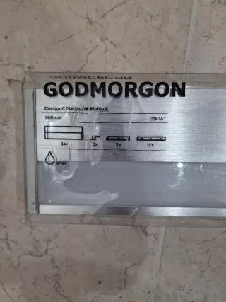 Luz LED Baño GODMORGON 100cm IKEA