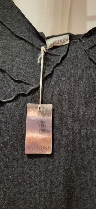 Vestido Paladini Negro Nuevo con Etiquetas