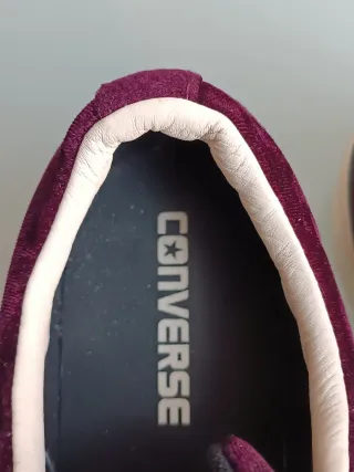 Converse All Star Velluto Vinaccia Tg. 37.5