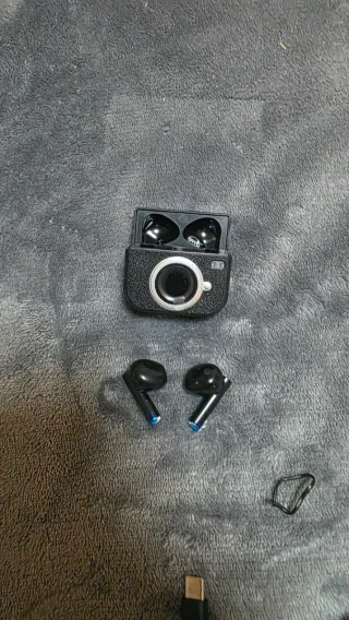 Auriculares KFG Bluetooth 5.4 Estilo Cámara Retro