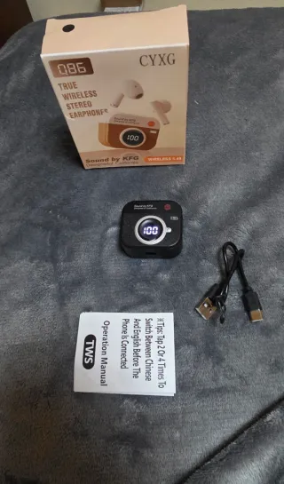 Auriculares KFG Bluetooth 5.4 Estilo Cámara Retro