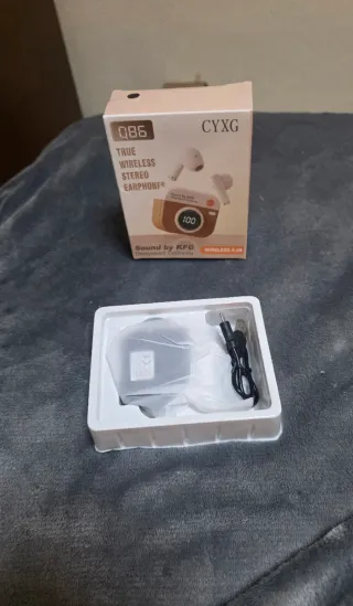 Auriculares KFG Bluetooth 5.4 Estilo Cámara Retro