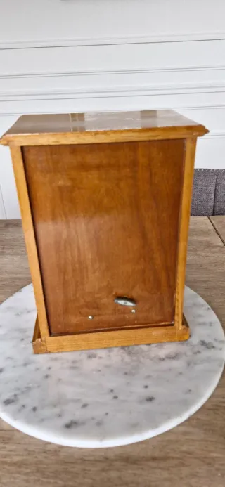 Joyero musical vintage decoración botánica