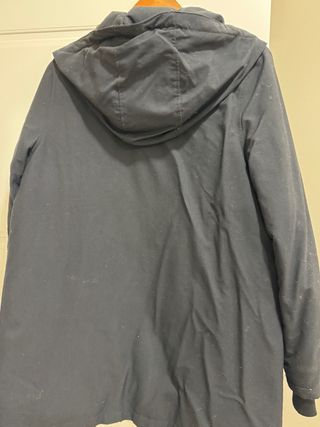 Abrigo Ecoalf Negro Talla M. Mujer