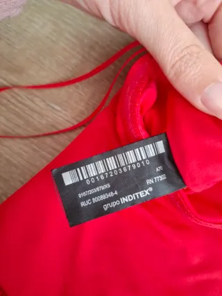 Bañador bandeau cut out flores