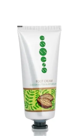 Crema para pies con Boswellia y cocoa