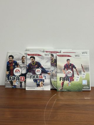 Pack Fifa 13 / 14 / 15 Legacy Edition - Wii