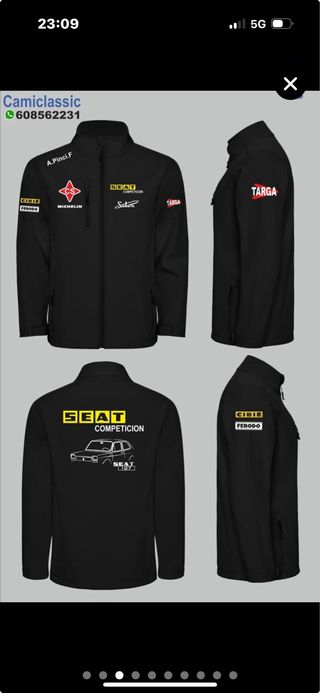 Chaqueta Seat 127 Competición