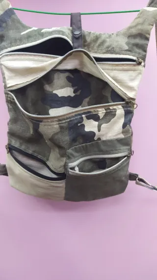 Mochila estilo militar