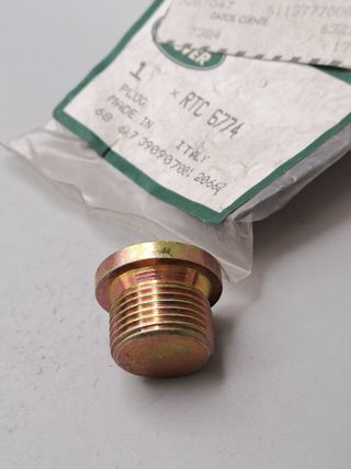 RTC6774 2 x Tapón culata Range Rover 2.5 VM 196 B6