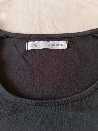 Camiseta tirantes Springfield negra