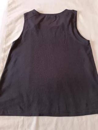 Camiseta tirantes Springfield negra