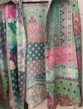 Camisa Zara Estampada