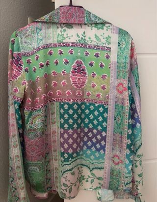 Camisa Zara Estampada