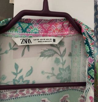 Camisa Zara Estampada