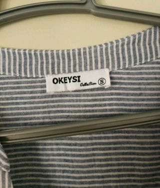 Camisa Okeysi rayas mujer