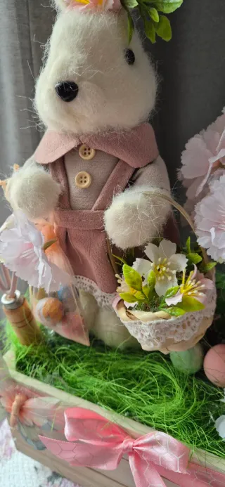 Decorazione Pasquale con Coniglietto