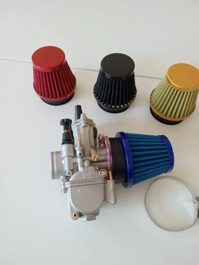 Carburador PWK 24 y Filtro de Aire
