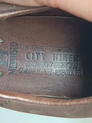Mephisto Scarpe Nabuk Marrone Tg. 41