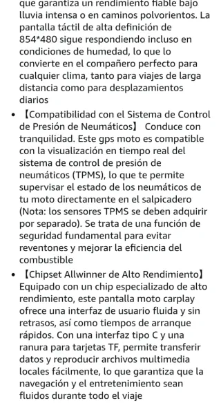 Reproductor Multimedia Moto CarPlay Android Auto