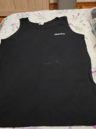 Canotta Kappa Uomo Nera