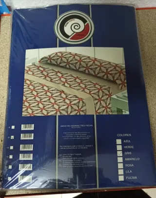 Juego Sábanas 90cm
