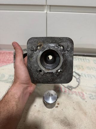 Cilindro, culata y pistón Piaggio Skipper 125 aire